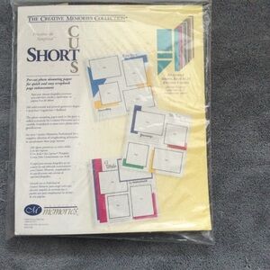 Creative Memories Short Cuts Paper Pack - Multicolor
